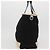 CHANEL Borsa Sportiva in Tela Nera Argento CC Auth mr2244 Nero - vista 5