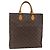 LOUIS VUITTON Borsa Sac Plat Monogram M51140 LV Auth ARZ886 Monogramma