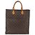 LOUIS VUITTON Borsa Sac Plat Monogram M51140 LV Auth ARZ886 Monogramma - vista 2