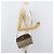 Borsa a Spalla Gucci GG Supreme Web Sherry Line PVC Beige 56 02 087 Auth BAZ559 D'oro - vista 22