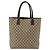 Borsa a mano GG Supreme in PVC beige e argento di GUCCI 131220 Auth ka3507 - vista 3