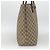 Borsa a mano GG Supreme in PVC beige e argento di GUCCI 131220 Auth ka3507 - vista 4