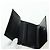 Fendi Cartera Trifold de Lona Zucchino Negra Auth am11191V Negro - vista 8