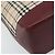 Bolsa de mão em canvas bege com estampa Nova Check da BURBERRY, dourada, Auth BA11740 Dourado - vista 15