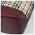 Bolsa de mão em canvas bege com estampa Nova Check da BURBERRY, dourada, Auth BA11740 Dourado - vista 16