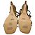 Sandalias de cuña con envoltura en el tobillo de estampado de serpiente multicolor Tan de Tamara Mellon Camello - vista 6