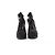 Kelly Hermès HERMES Tacchi in pelle e suede neri, Taglia 38 EU Nero - vista 4