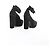Kelly Hermès HERMES Tacchi in pelle e suede neri, Taglia 38 EU Nero - vista 8
