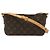 Borsa a Spalla Trotteur Monogram Louis Vuitton Pochette M51240 Marrone