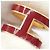 Collana Pendente Pop H di Hermès Rosso D'oro - vista 4