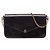 Pochette Félicie Borsa a spalla Louis Vuitton Monogram Vernis Pochette Felicie con catena Bordò Porpora Monogramma