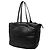 Borsa tote/spalla in pelle nera Prada Nero - vista 2