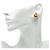 Timeless Chanel Vintage Coco Mark vergoldete Clip-Ohrringe Golden - Ansicht 5