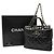 Borsa Tote Matelassé Portobello Coco Mark di Chanel Nero Crudo - vista 10