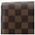 Sarah Cartera larga de lona Damier Louis Vuitton Castaño - vista 14