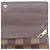 Sarah Cartera larga de lona Damier Louis Vuitton Castaño - vista 18