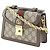 Borsa a Spalla Ophidia di Gucci Marrone - vista 2