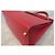 Borsa Kelly Hermès in Courchevel rossa con hardware dorato 28 Rosso - vista 6