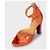 Décolleté in pelle embossata arancione Hermès EU 38,5 usati - vista 3
