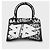 Day Vorbesitzte Balenciaga Hourglass Tasche aus Leder in Schwarz und Weiß - Ansicht 3