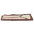 Monedero/Cartera de Tarjetas Puzzle Anagram Loewe Castaño Rosa Blanco - vista 3