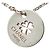 Collana Motivo Quadrifoglio Chanel 31 RUE CAMBON Argento - vista 2