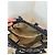 Céline Borsa Boston Celine in tela monogramma blu navy e pelle nera Nero - vista 16