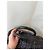Céline Borsa Boston Celine in tela monogramma blu navy e pelle nera Nero - vista 6