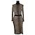Lanvin Vestido marrón Castaño