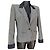 Giacca Houndstooth Rive Gauche Saint Laurent - vista 3