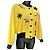 Bomber Giallo Escada degli Anni 1980 - vista 2