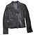 Sylvie Schimmel Leather Biker Jacket Chocolate
