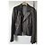 Sylvie Schimmel Leather Biker Jacket Chocolate - view 9