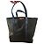 Vanessa Bruno black leather tote bag with blue sequins