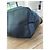 Vanessa Bruno black leather tote bag with blue sequins - view 5