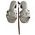 Louis Vuitton Isola Mules Beige Iridescent Leather Sequins