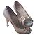 Scarpe con tacco Gucci in pelle marrone