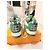 Tênis Louis Vuitton LV Skate Verde Branco - vista 9