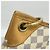 Borsa a Spalla Galliera GM Damier Azur di Louis Vuitton Bianco - vista 8