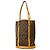 Borsa Tote Bucket GM Monogram Louis Vuitton Marrone