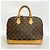 Borsa Alma Monogram Louis Vuitton Marrone - vista 10