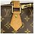 Borsa Alma Monogram Louis Vuitton Marrone - vista 9