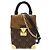 Louis Vuitton Monogram Reverse Canvas Handtasche Braun