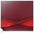 Billetera bi-fold de cuero burdeos Bottega Veneta Roja - vista 5