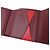 Billetera bi-fold de cuero burdeos Bottega Veneta Roja - vista 7
