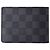 Portafoglio bifold da uomo Damier Graphite Louis Vuitton Nero - vista 2