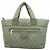 Borsa tote in nylon Coco Cocoon di Chanel Verde oliva