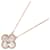 Vintage Alhambra 1PD Halskette von Van Cleef & Arpels Pink Golden  - Ansicht 1