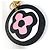 Portachiavi Monogram Rosa Louis Vuitton - vista 4