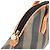 Pequin Fendi Vintage Pecan Logo Handtasche Braun Khaki - Ansicht 9